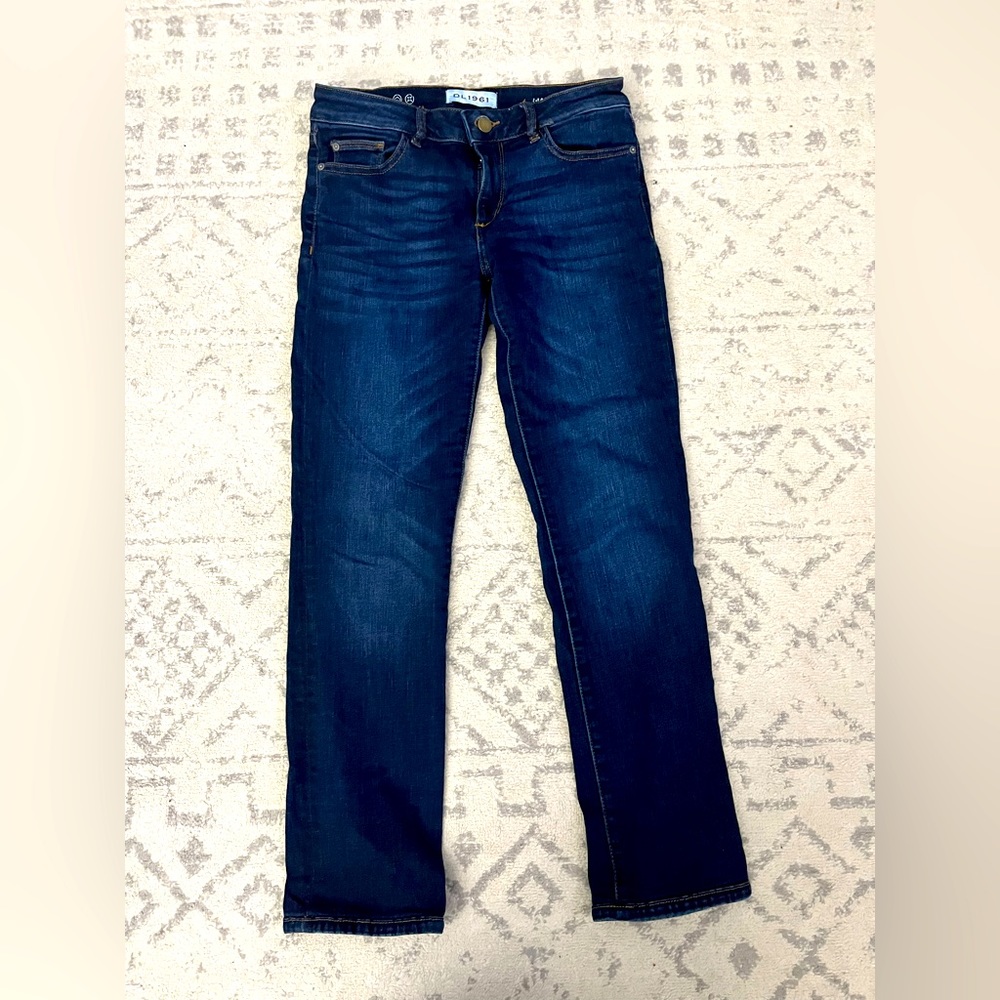 DL1961 straight ankle jeans, size 27